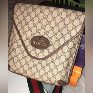 Brown Gucci bag